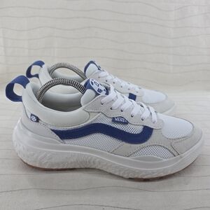 VANS Womens UltraRange VR3 Blue Cream White Sneakers Shoes 721356 Size 8 NEW